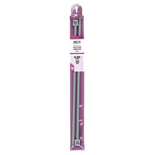 Birch Plastic Knitting Needles