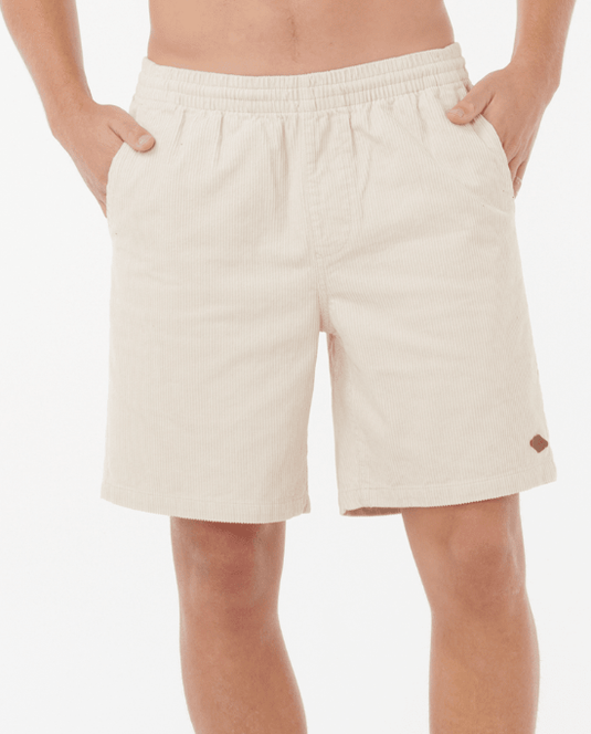 Rip Curl Mens Classic Surf Cord Volley Short - Bone