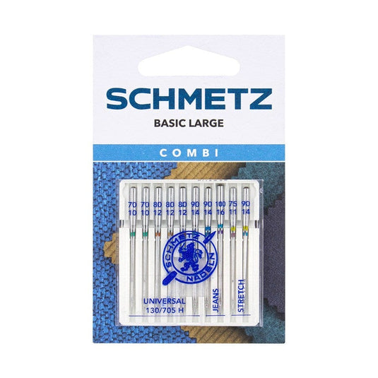 Shmetz Combi Pack Basic Large - 10 Pack