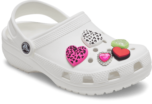 Crocs Jibbitz - Hearts 5 Pack