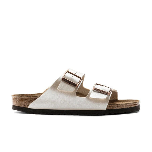 Birkenstock Arizona Graceful Pearl White Birko-Flor - Narrow