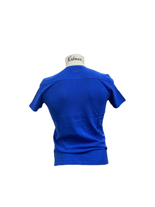 S. Kidman Mens Fitzroy Short Sleeve Polo - Mid Blue