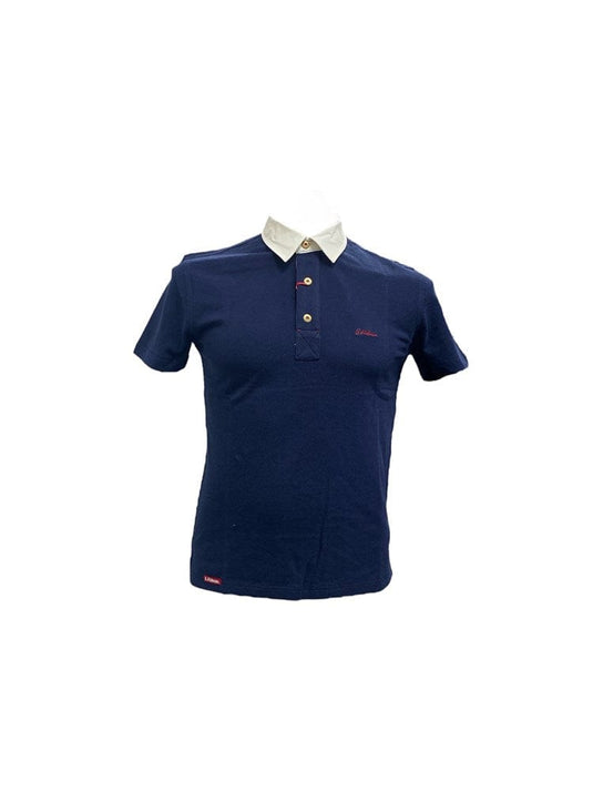 S. Kidman Mens Fitzroy Short Sleeve Polo - Navy