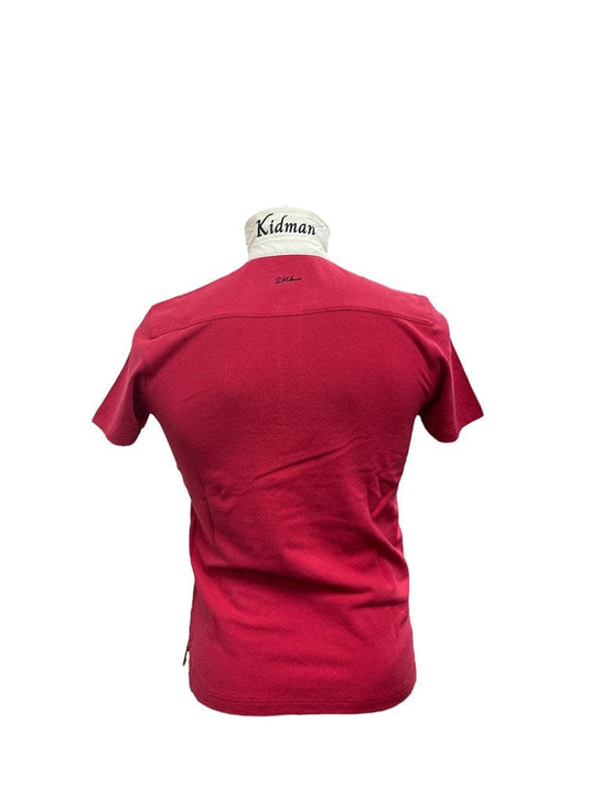 S. Kidman Mens Fitzroy Short Sleeve Polo - Red