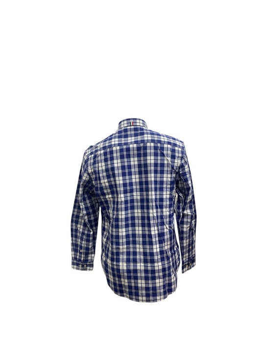 S. Kidman Mens Aberdeen Long Sleeve Shirt - Indigo
