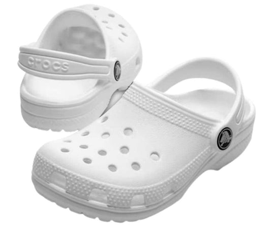 Crocs Kids Classic Clog - White
