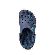 Crocs Kids Marbled Classic Clog - Navy/Multi