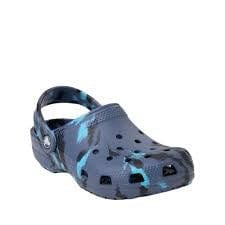 Crocs Kids Marbled Classic Clog - Navy/Multi