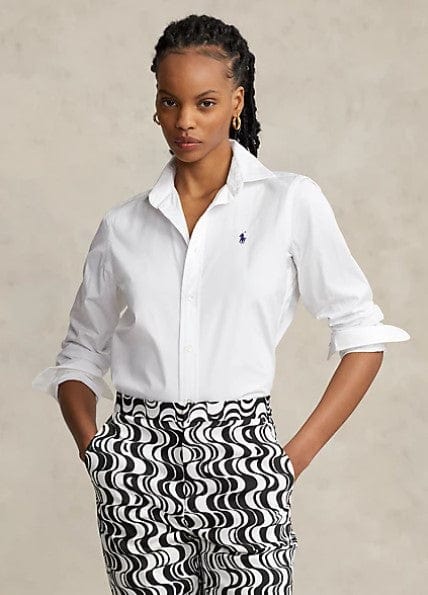 Ralph lauren women's cotton shirts hotsell