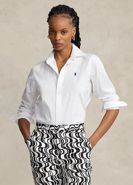 Ralph Lauren Womens Cotton Classic Fit Shirt