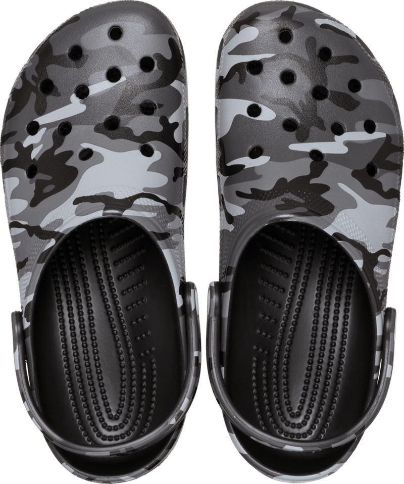 Load image into Gallery viewer, Crocs Classic Camouflage Croc - Black/Slate Grey