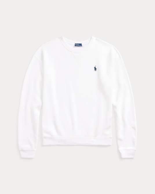 Ralph Lauren Womens Fleece Crewneck Pullover