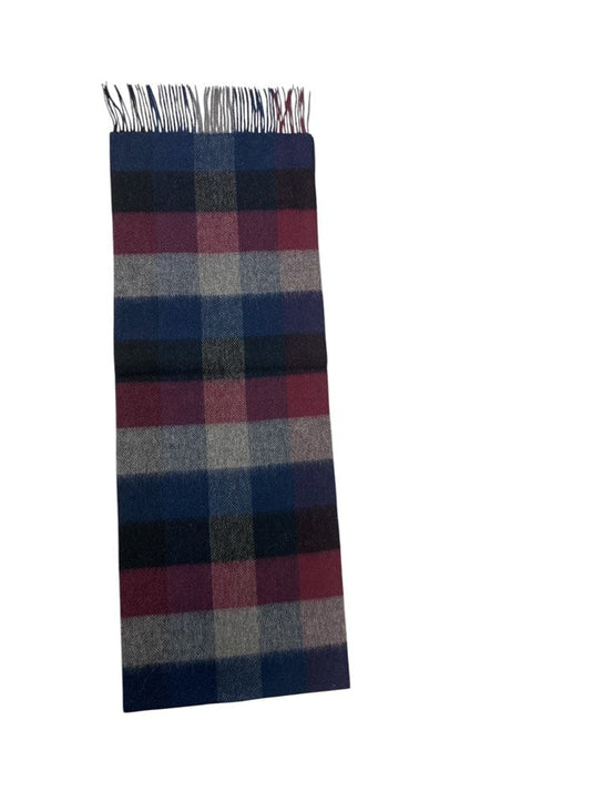 Failsworth Mens Lambswool Check Scarf