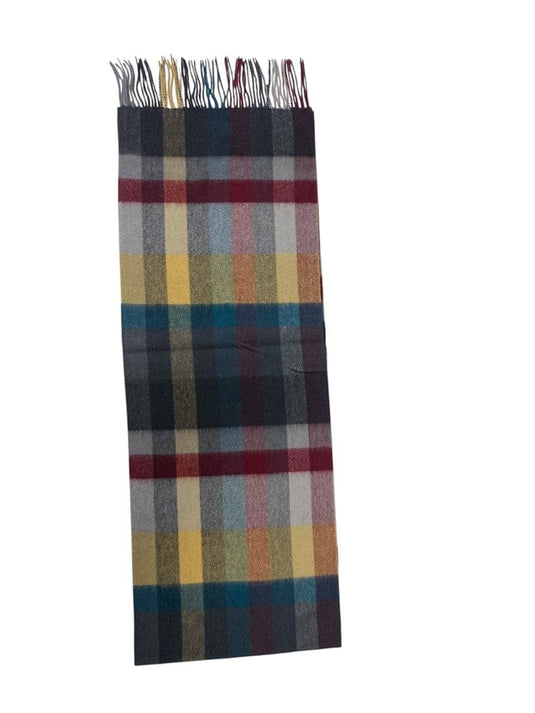Failsworth Mens Lambswool Check Scarf