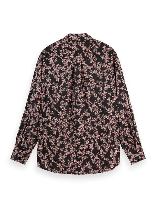 Scotch & Soda Womens Printed Relaxed Fit Shirt