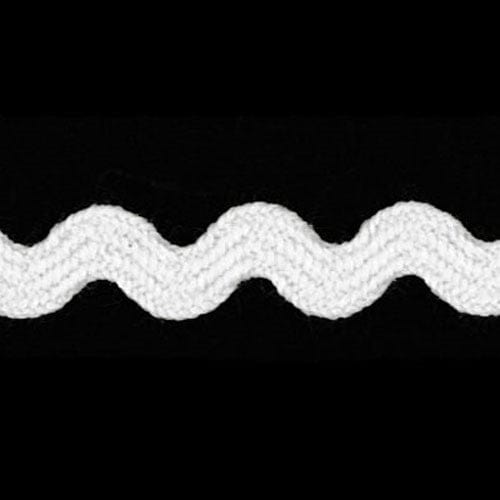 Sullivans Braid Ric Rac 10mm - White