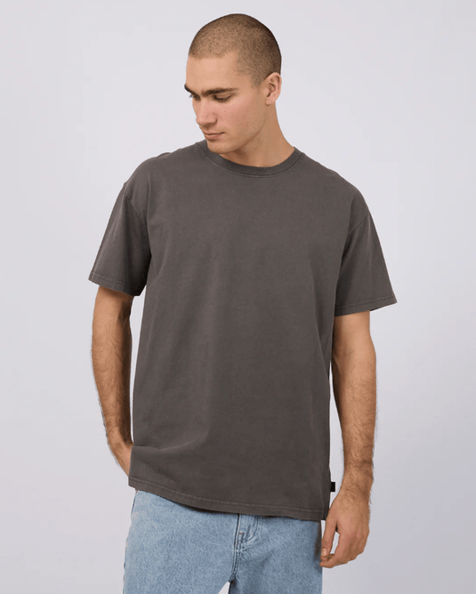 Silent Theory Mens Classic Tee Coal