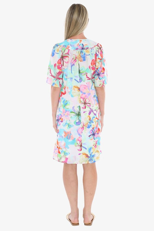 Jump Womens Hibiscus Haze Dress