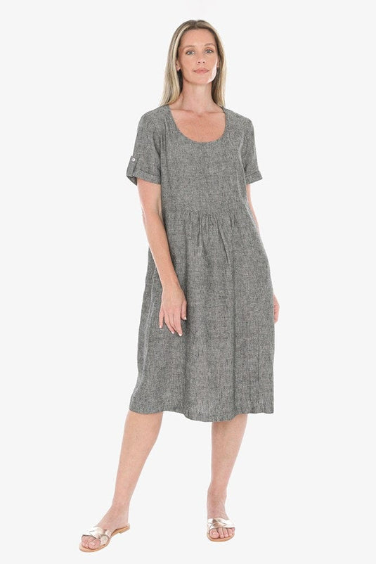 Jump Womens Gather Waist Dress