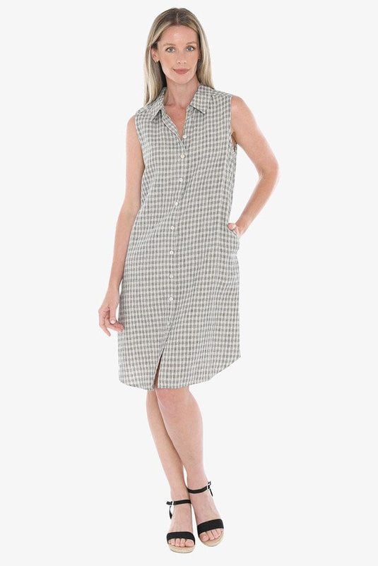 Jump Womens Grid Check Dress