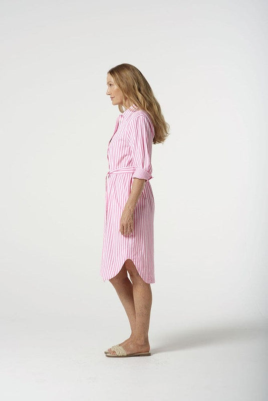 Goondiwindi Cotton Womens Stripe Shirt Dress
