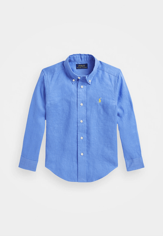 Ralph Lauren Mens Custom Fit Linen Shirt