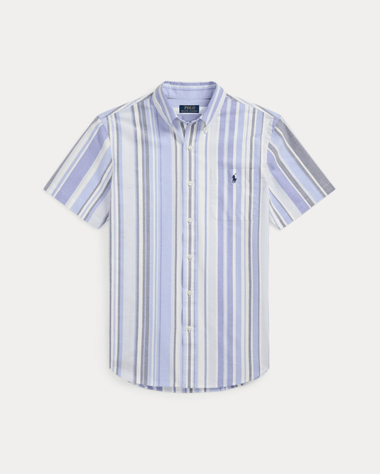 Ralph Lauren Mens Custom Fit Short Sleeve Shirt