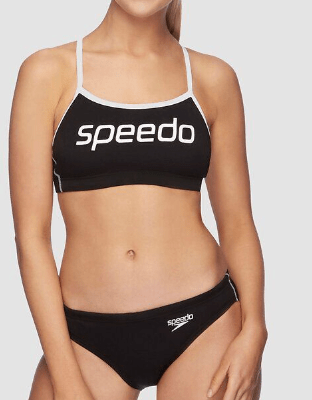 Speedo Womens Endurance+ Crop Top