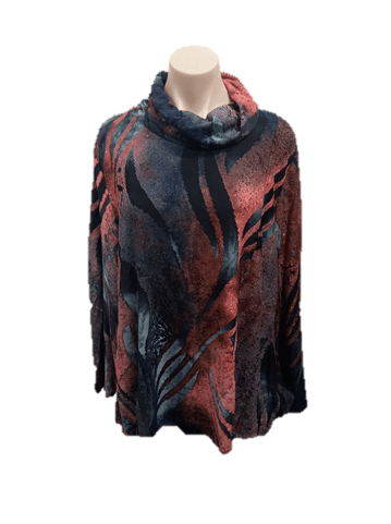 Load image into Gallery viewer, Renoma Womens Cowl Neck Tunic Multi
