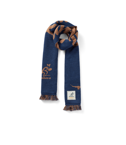 R.M. Williams x Wallabies Scarf - Royal