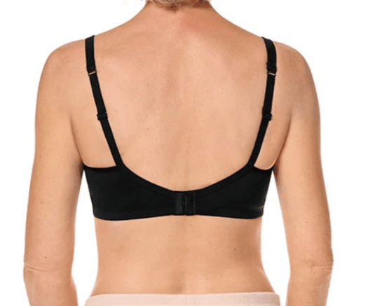 Amoena Womens Mara Padded Soft Bra - Black