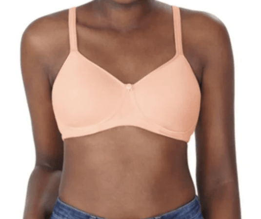 Amoena Womens Mara Padded Soft Bra - Blush