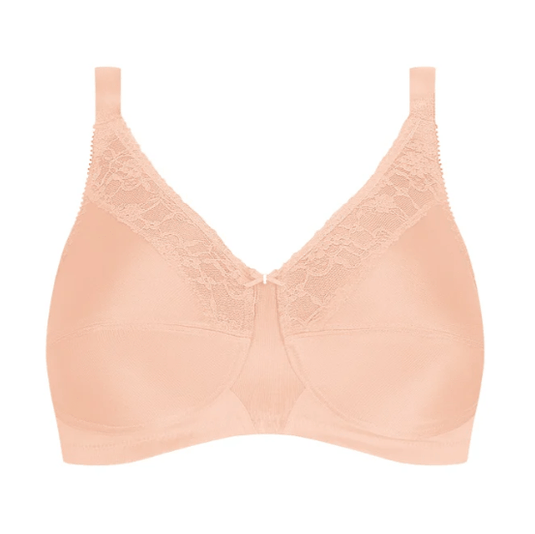 Amoena Womens Nancy Soft Bra - Rose Nude