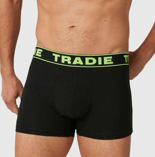 Tradies Mens 3 Pack Bamboo Fitted Trunk