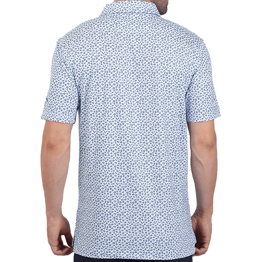 Callaway Barwon Polo - Brigth White/Blue Quartz/Ballerina