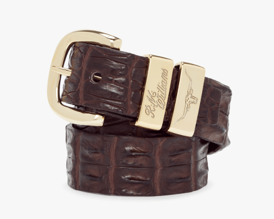 Load image into Gallery viewer, RM Williams 1 1/2" Crocodile Belt