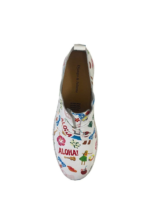 Django & Juliette Womens Huskies Sneakers - Aloha