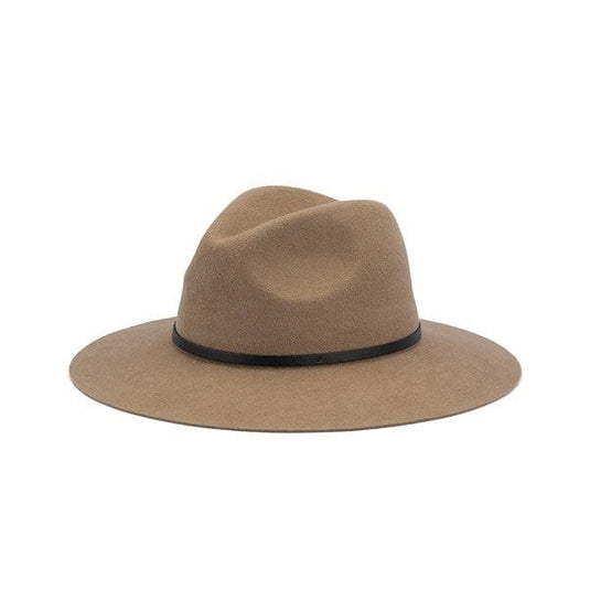 Avenel Hats Womens Edwina Wool Felt Fedora - Bran