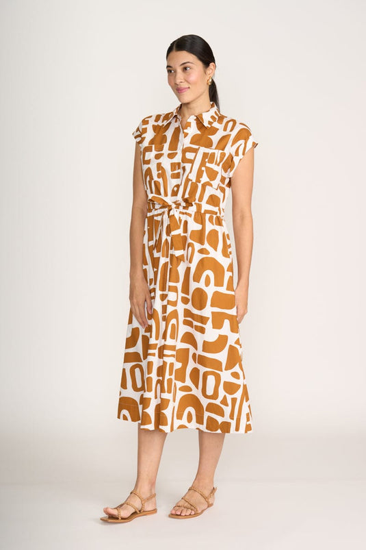 Foil Womens Born Free Dress