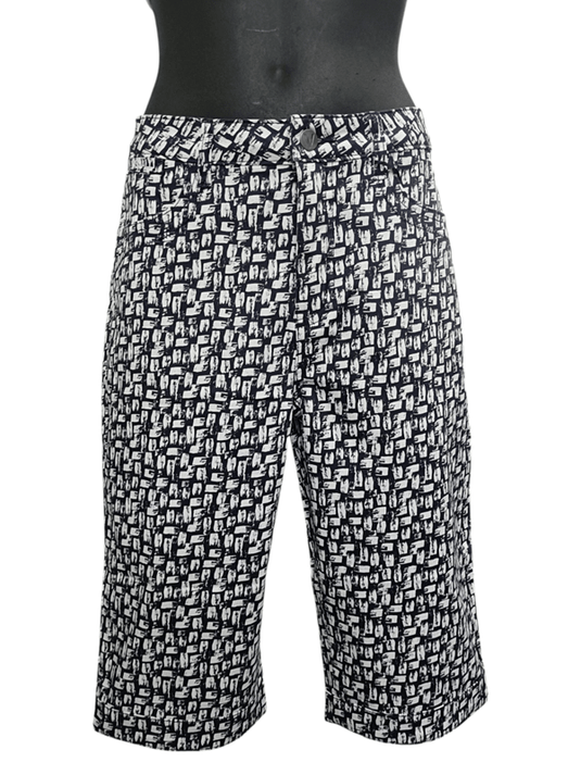Vassalli Womens Printed Lightweight Straight Leg Short  - Cove