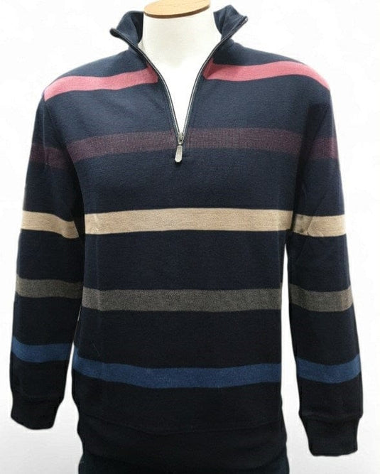 Back Bay Mens Engineered Stripe Jumper