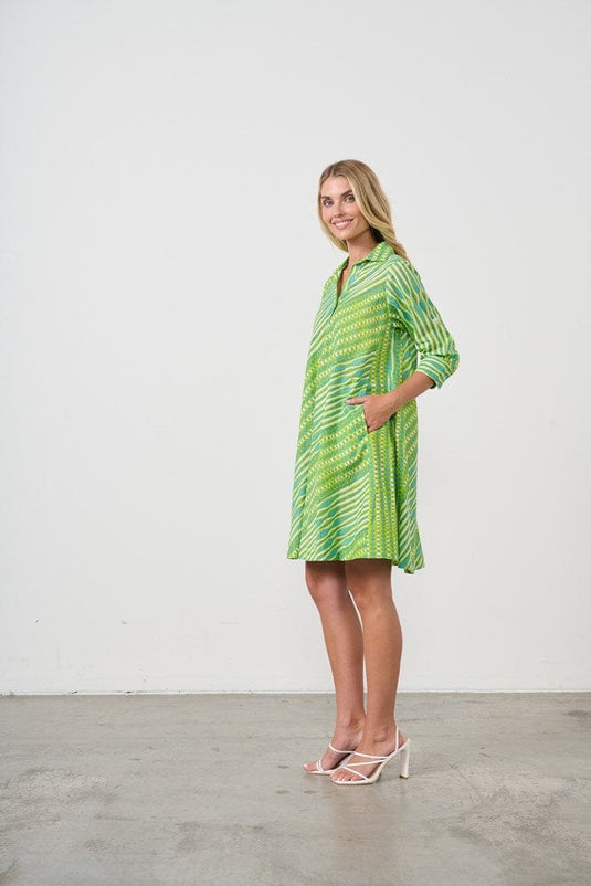 Holmes & Fallon Womens Bias Cut Swing Dress