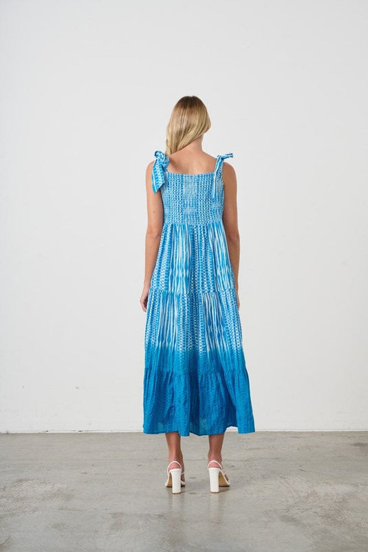 Holmes & Fallon Womens Tie Strap Dress