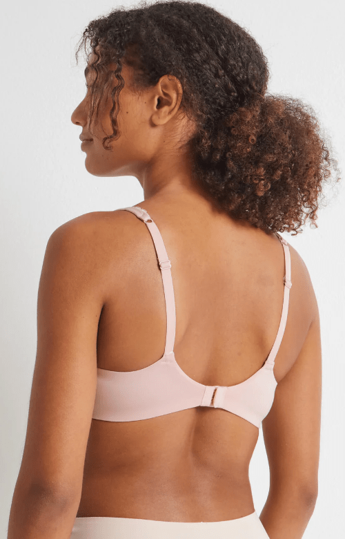 Kayser Womens Comfort Lace Trim T-Shirt Bra - Peach Whip