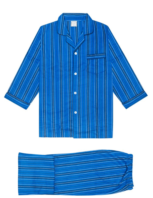 Koala Mens Royal Cosy Suede Cotton Pyjama Set