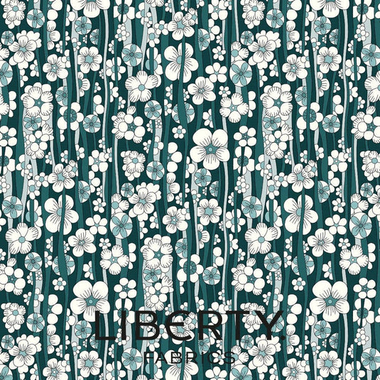 Liberty Fabrics Lasenby Cotton - Floral Waterfall