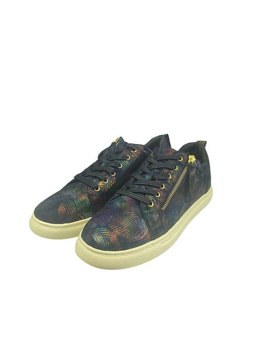 Cassini Womens Navy Fern Moscow Shoes