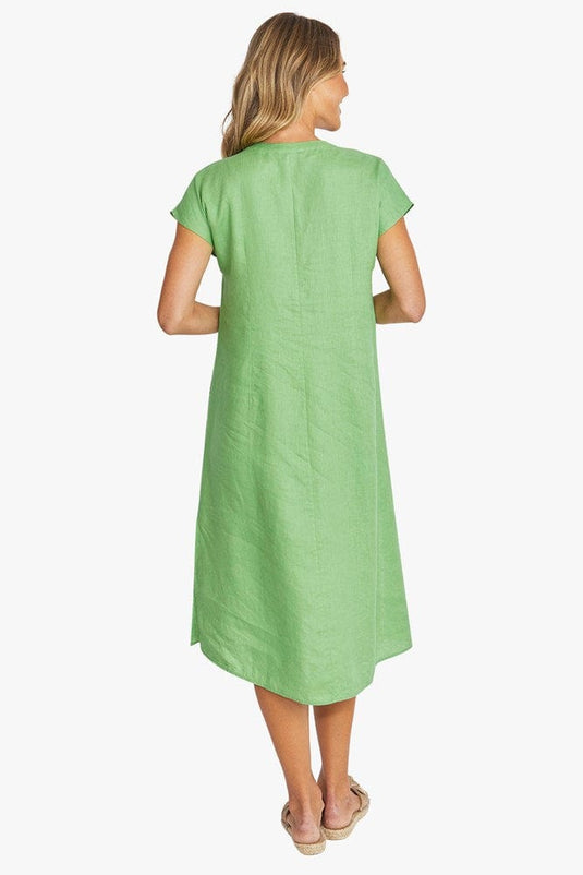 Pingpong Womens Sammy Linen Dress