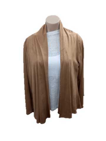 Load image into Gallery viewer, Philosophy Womens Long Sleeve Suede Jacket
