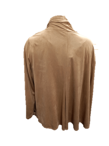 Load image into Gallery viewer, Philosophy Womens Long Sleeve Suede Jacket
